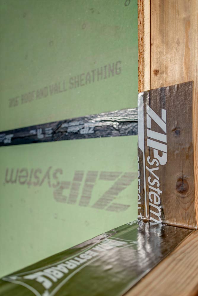ZIP System Huber Stretch Tape | Self-Adhesive Flexible Flashing for Doors-Windows (6" x 20') - Image 2